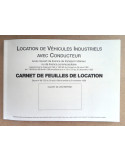 Carnet de location standard (25x3 en petit format)
