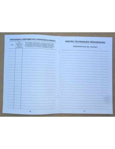 Entretien marchandises (non autocopiant 28 pages)