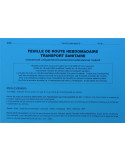 Feuille de route hebdo-Transport sanitaire (25 liasses)