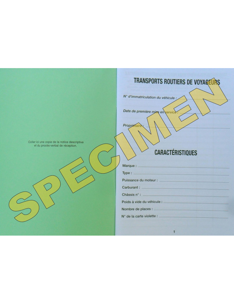 Entretien voyageurs (non autocopiant 28 pages)